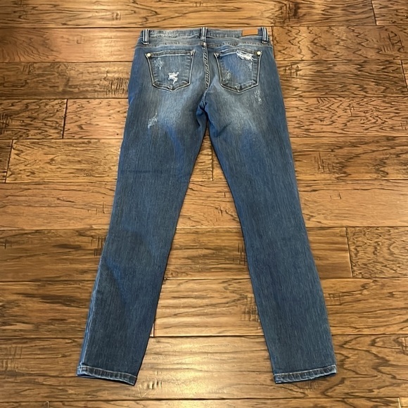 Judy Blue Distressed Skinny Size 7/28 - Picture 2 of 16